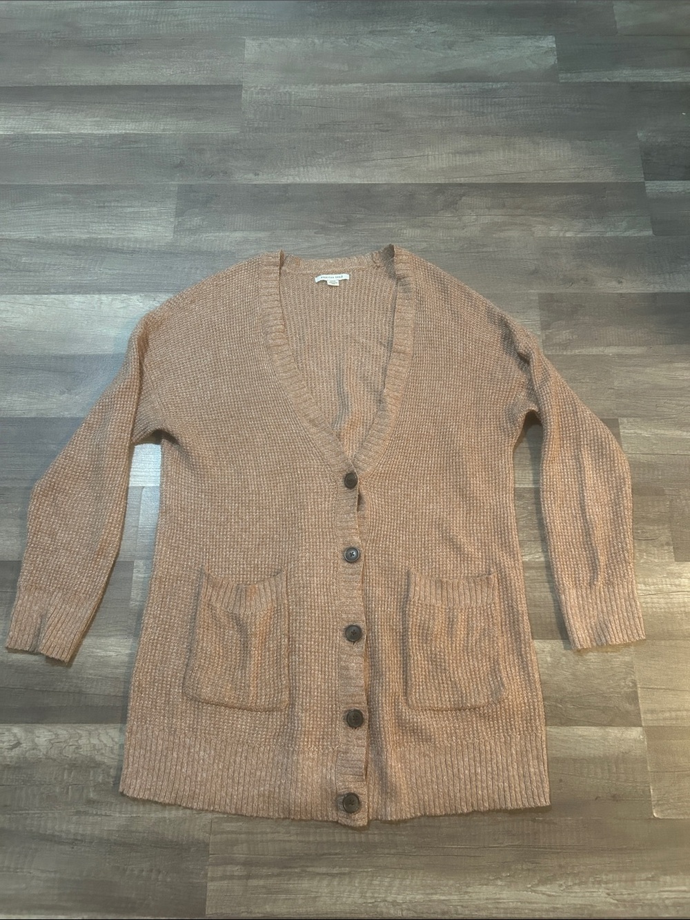 American Eagle Women’s Cardigan Tan Size - Medium